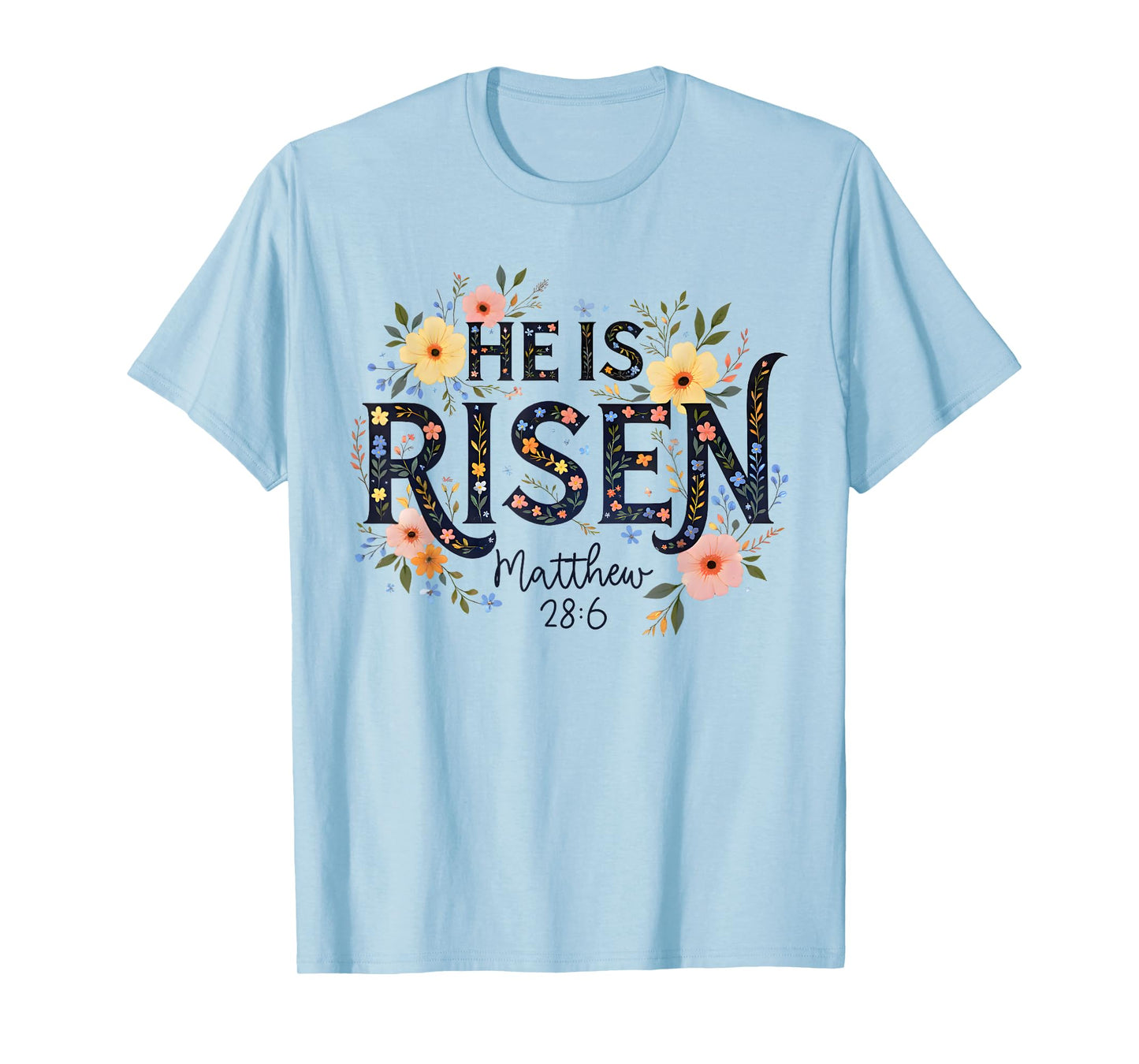He is Risen Jesus Coquette Christian Happy Easter Kids Women T-Shirt