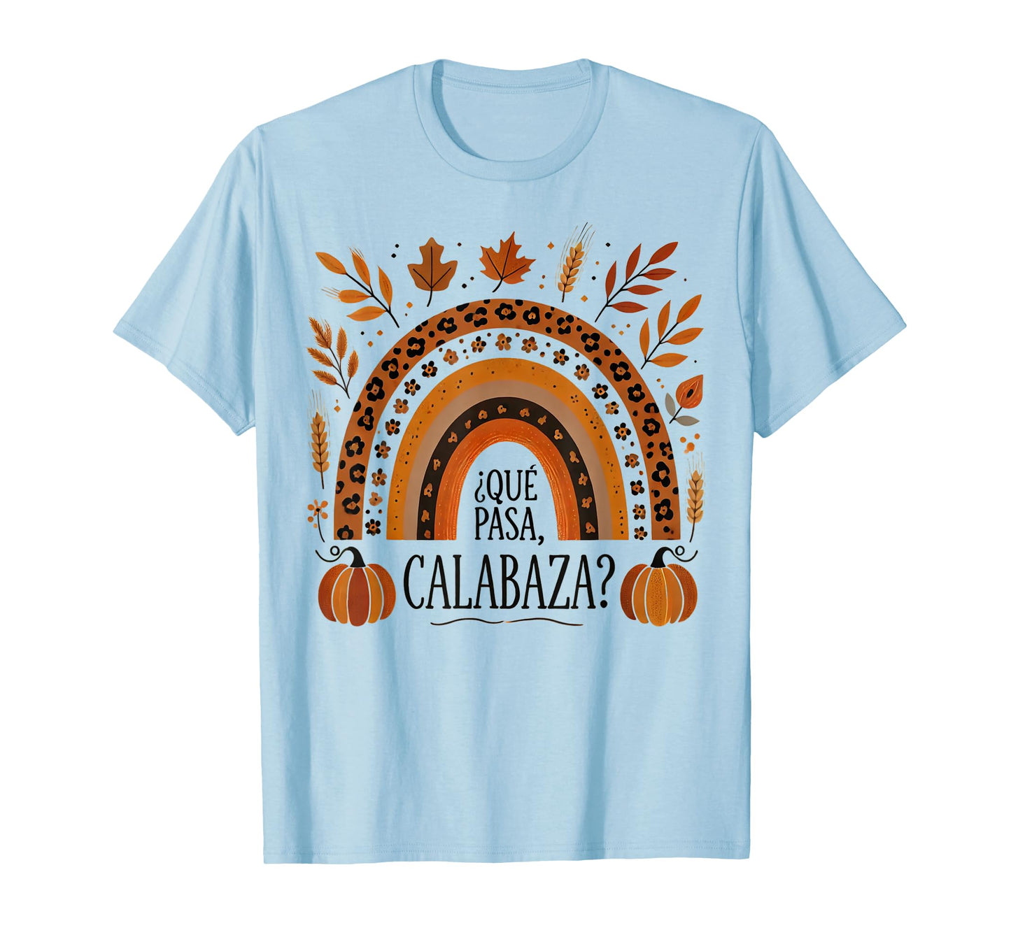 Que Pasa Calabaza Shirt Spanish Teacher Pumpkin Halloween T-Shirt