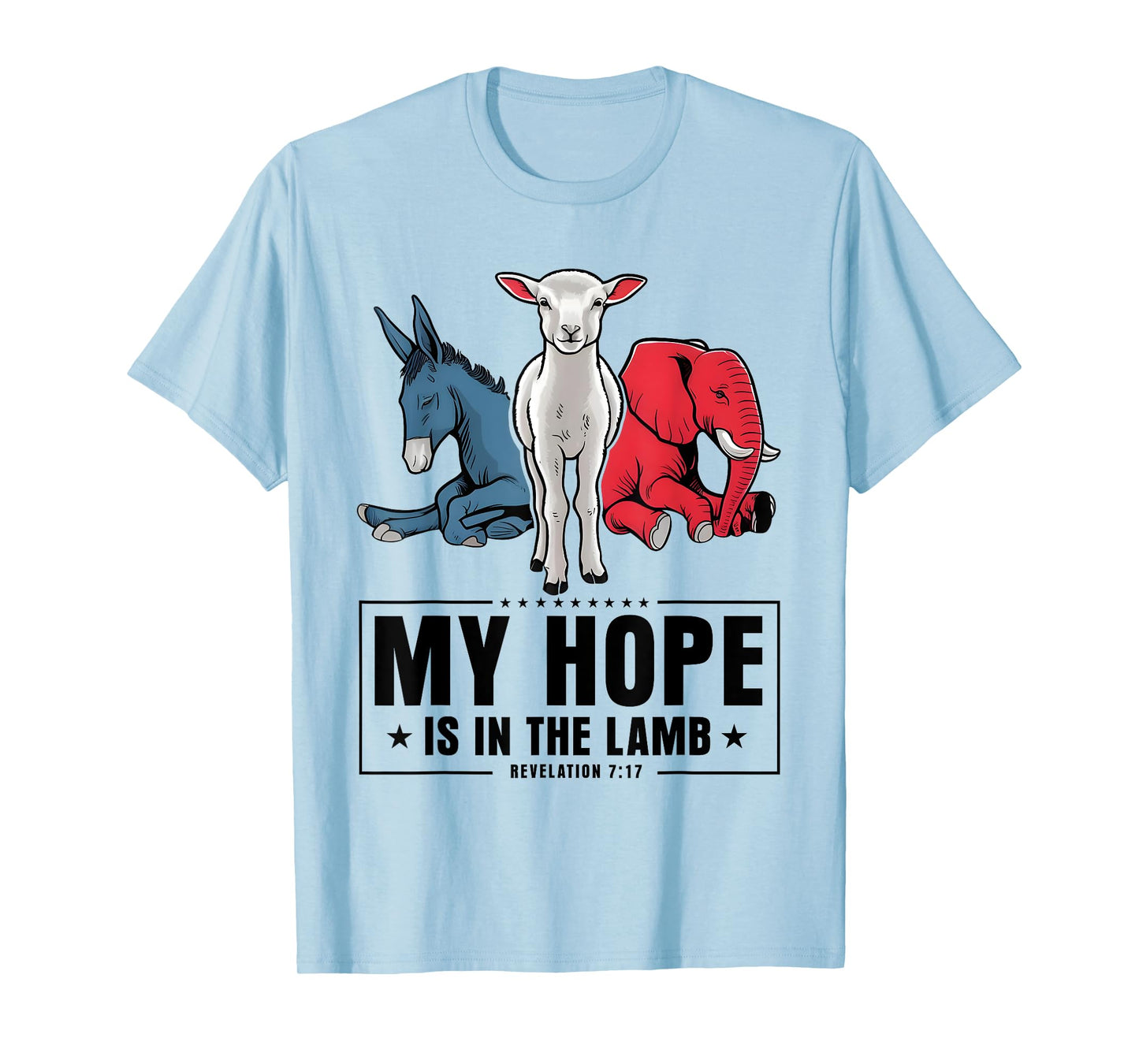 My Hope Is In The Lamb Christian God Jesus T-Shirt