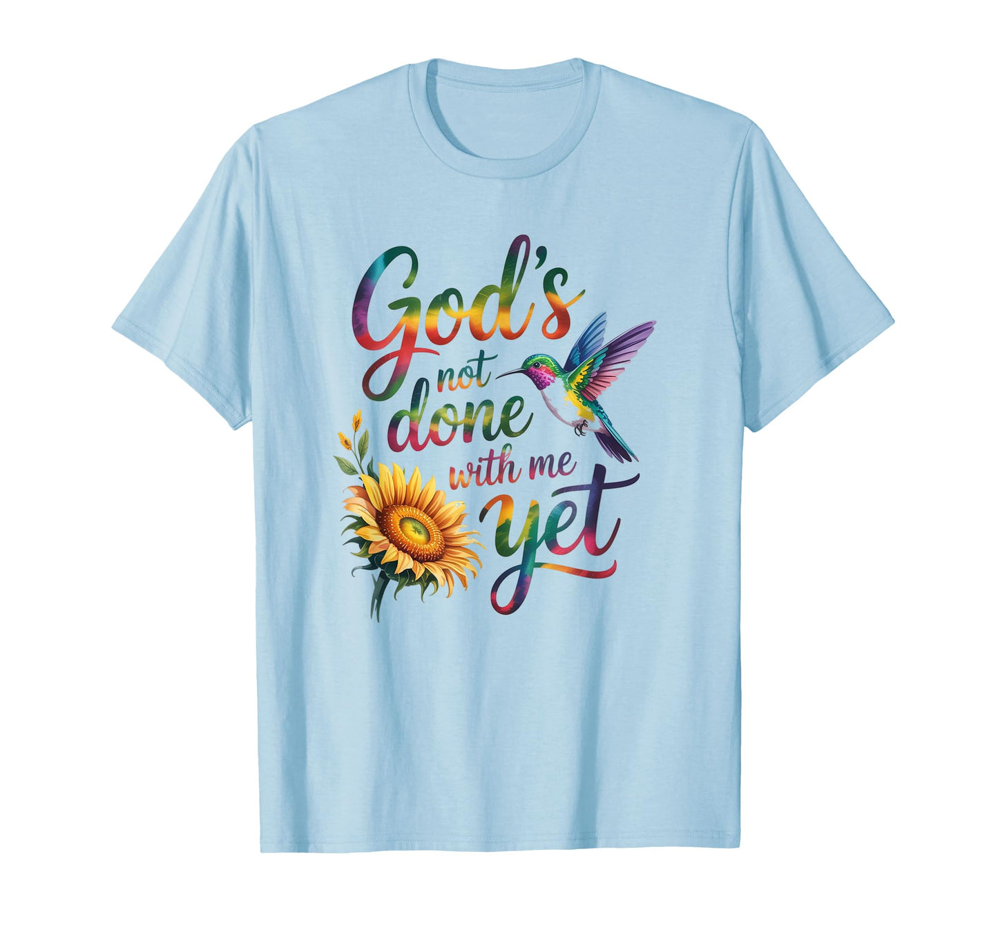 God's Not Done with Me Yet Faithful Journey Apparel T-Shirt