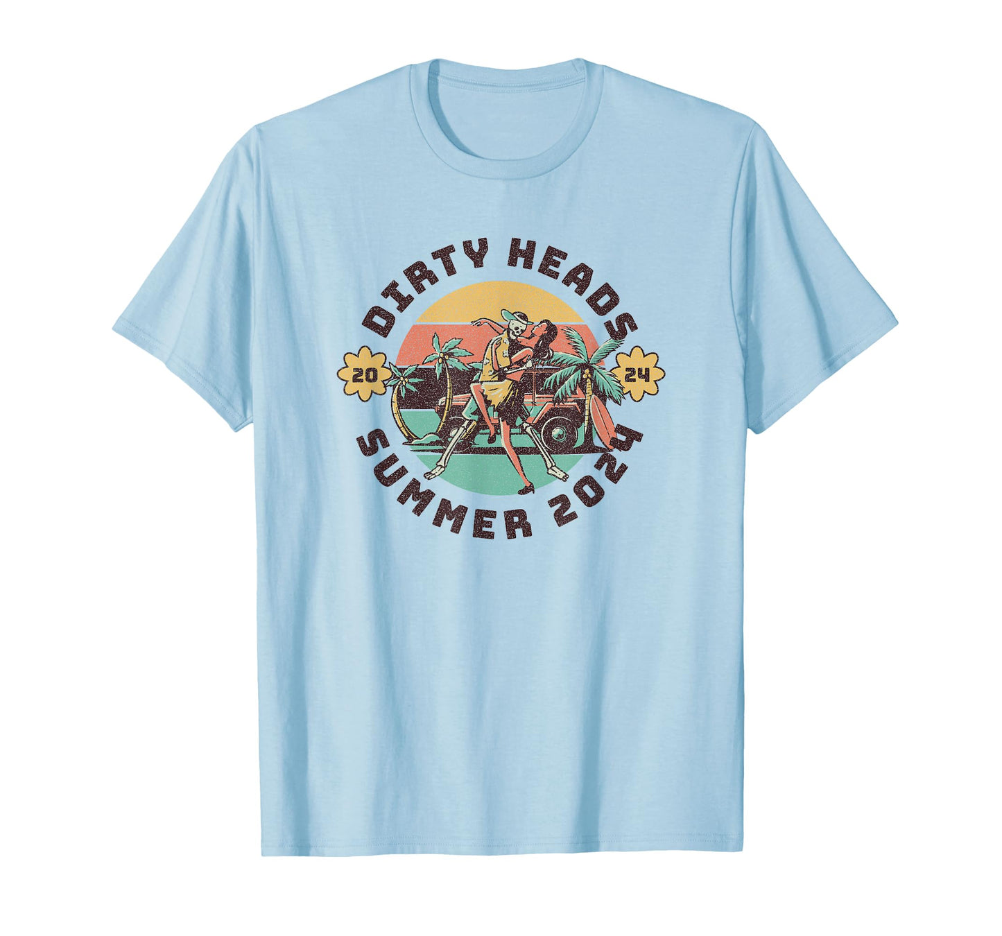 Vintage Dirty Heads in retro Funny style T-Shirt