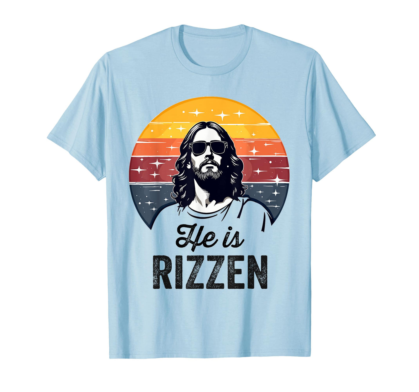 He Is Rizzen - Funny Jesus Meme Rizz Christian Easter T-Shirt