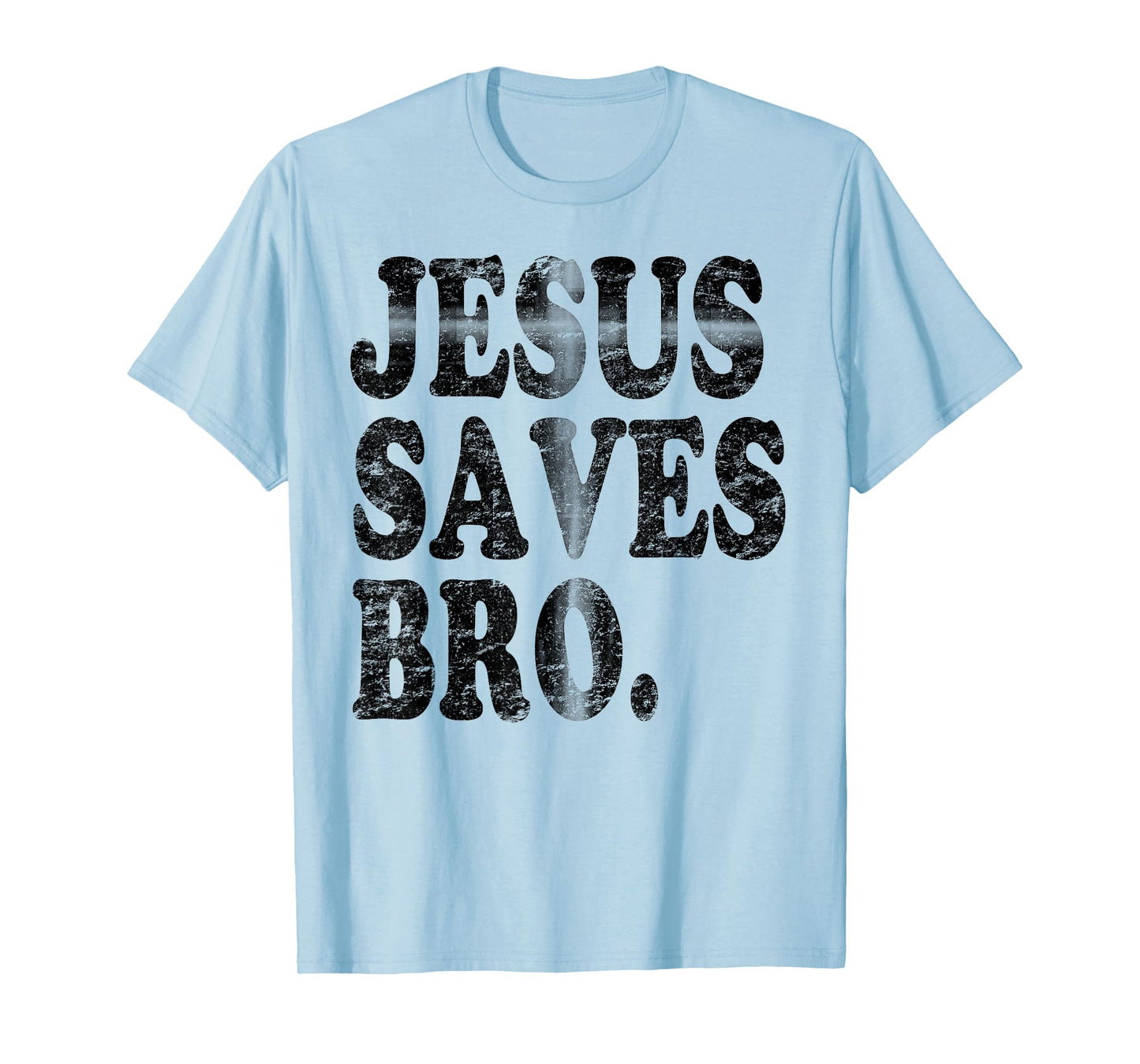 Jesus Saves Bro Vintage Hidden Christian Cross T-Shirt