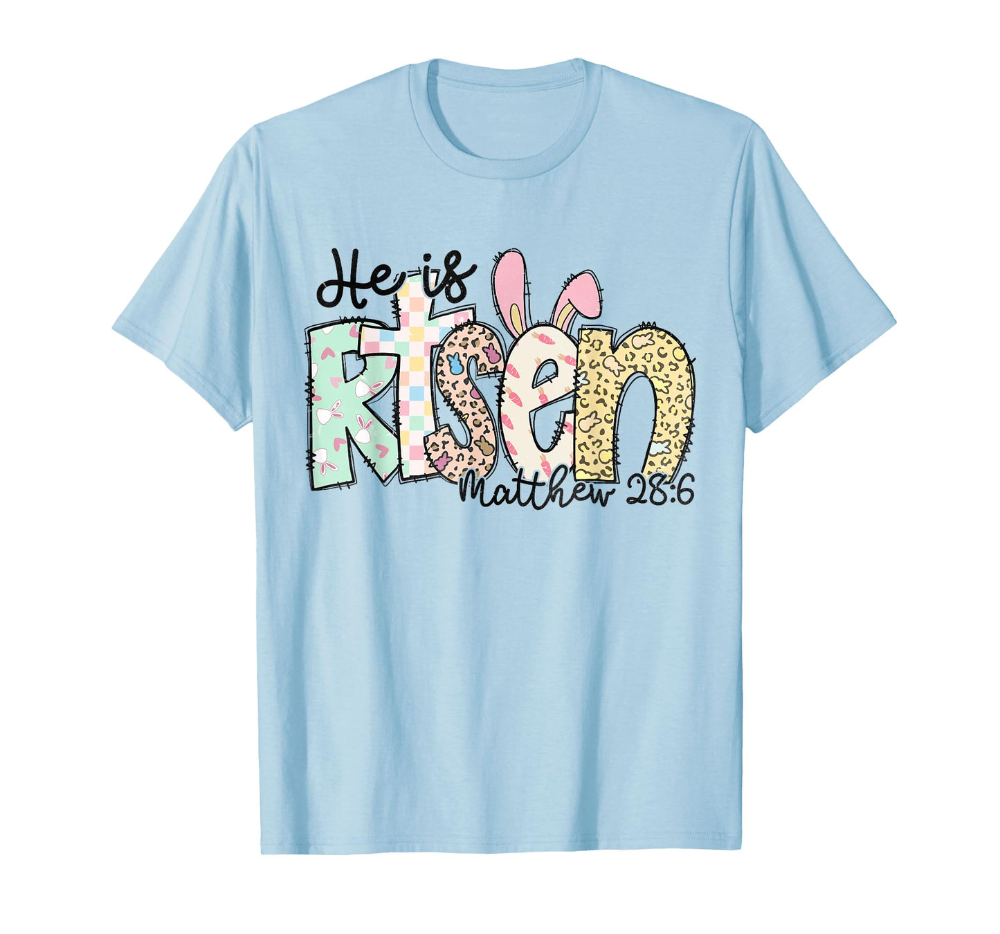 He Is Risen Christian Easter Jesus Gifts for Women and Kids T-Shirt