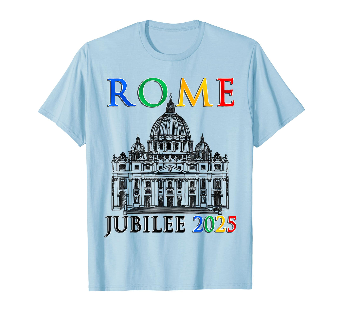 Rome Jubilee Pilgrims of Hope 2025, Vatican v5 T-Shirt