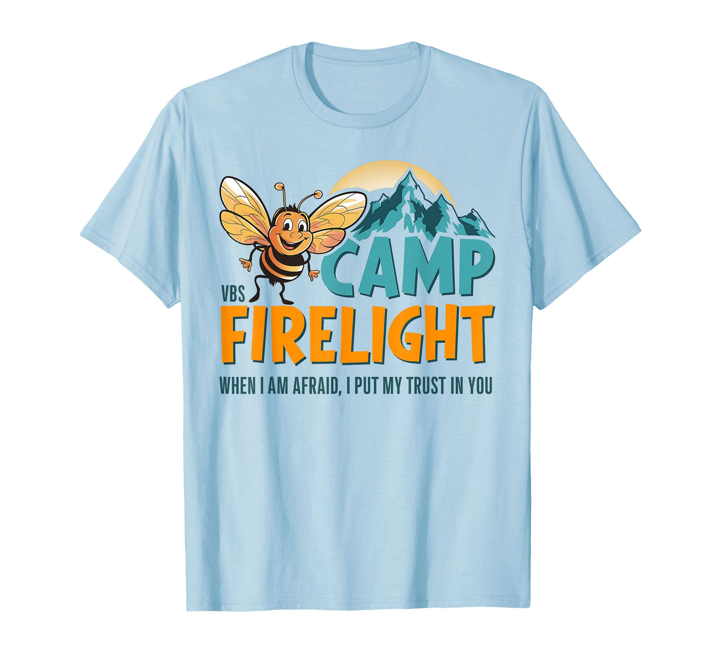 Camp Firelight VBS Camp Vacation Bible School Firework 2024 T-Shirt