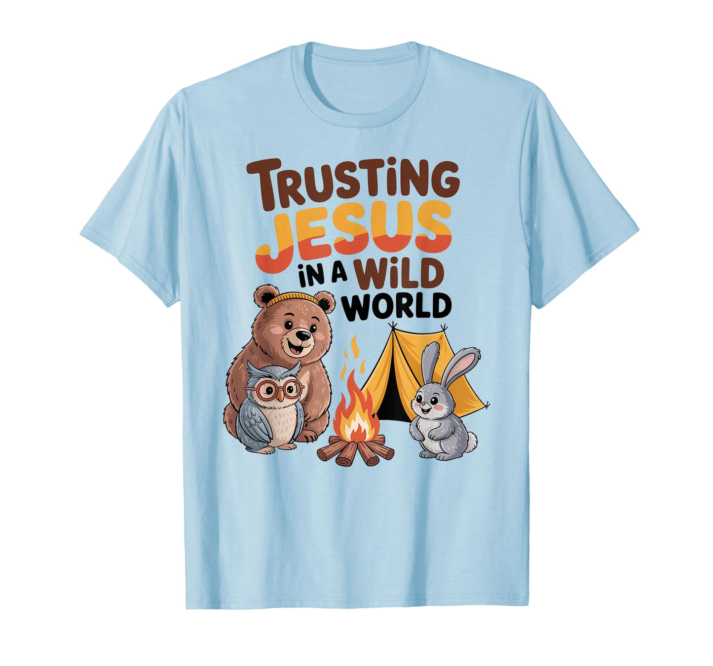 True North VBS Trusting Jesus In A Wild World Summer Camp T-Shirt