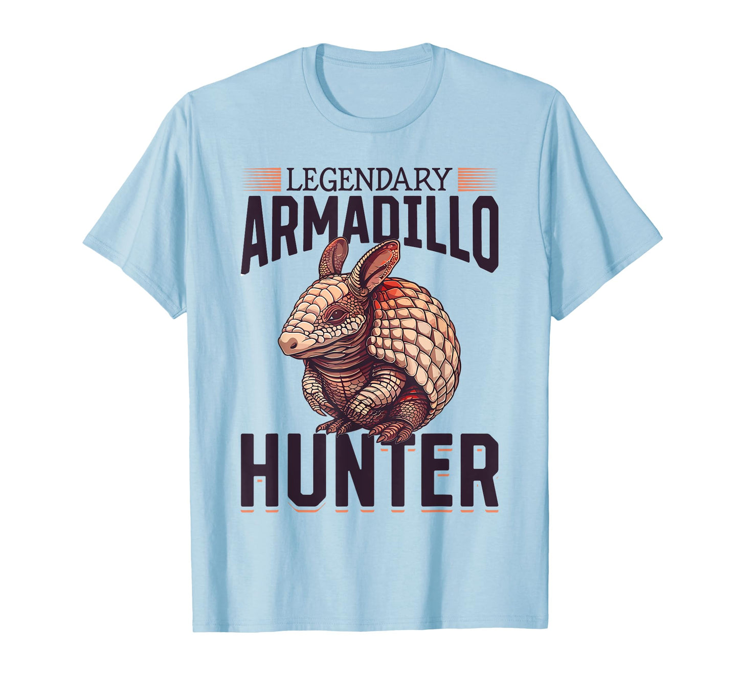 Funny Armadillo Animal Legendary Armadillo Hunter T-Shirt