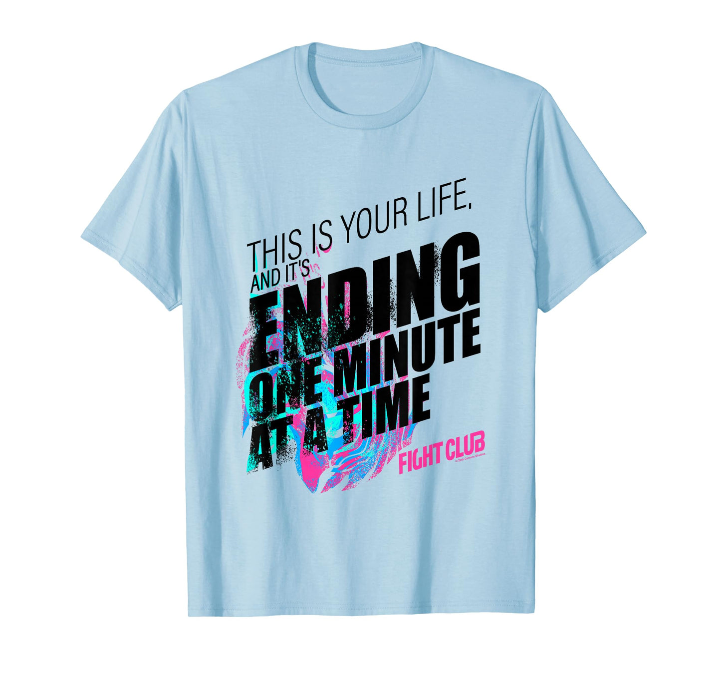 Fight Club This Is Your Life And It's Ending One Big Quote T-Shirt