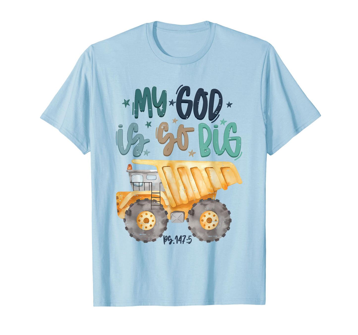 Retro My God is So Big kids Funny Christian Toddler Boys T-Shirt