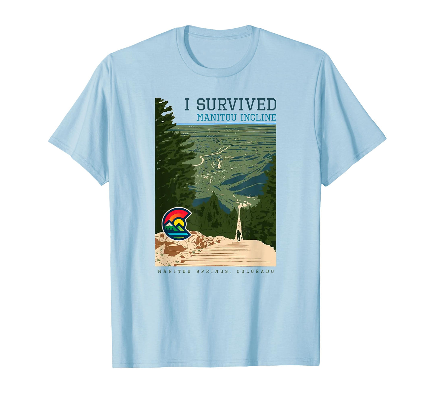 Manitou Incline, Colorado T-Shirt