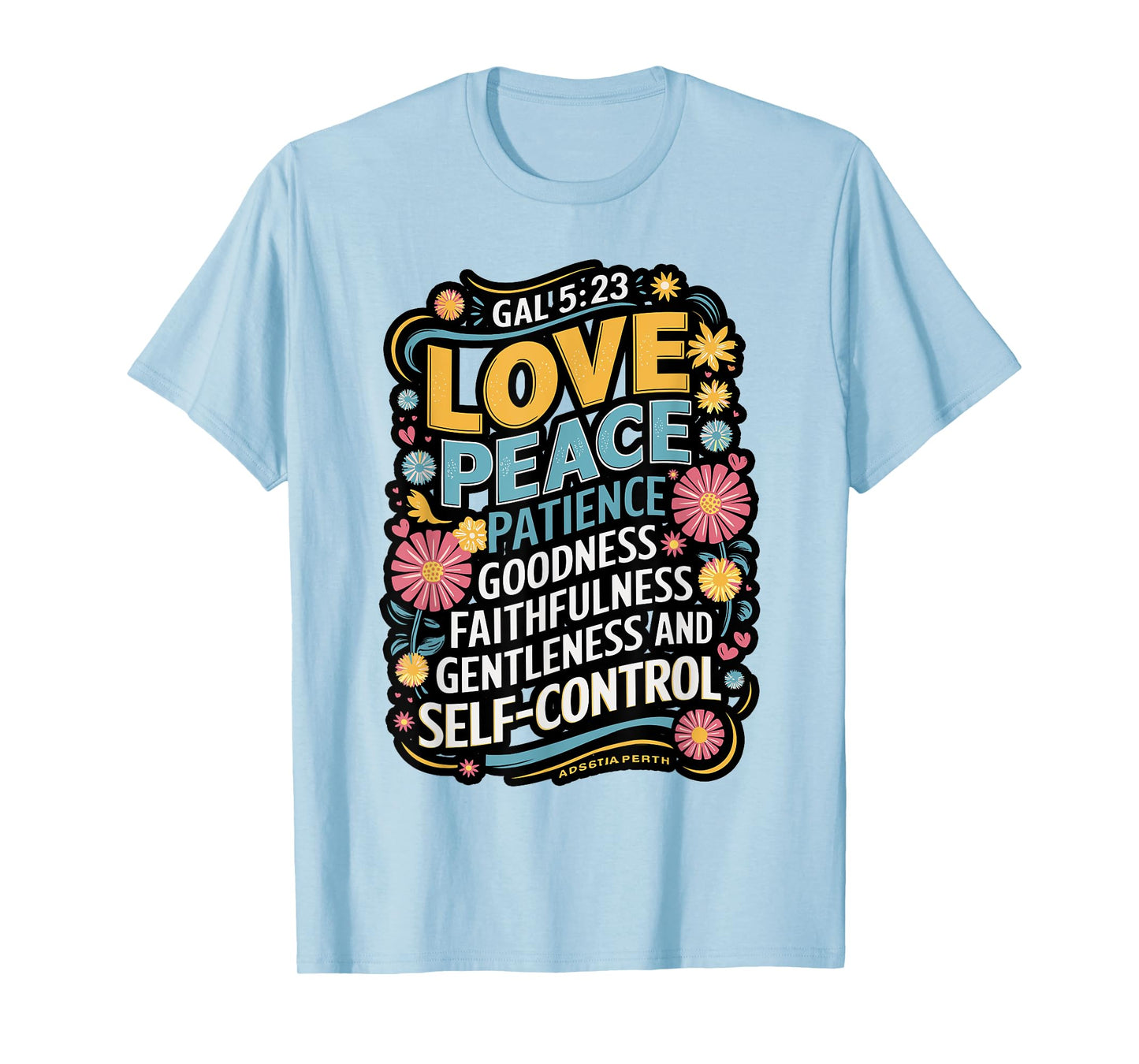 Awesome Galatians Fruit Of The Spirit Religious Verses T-Shirt