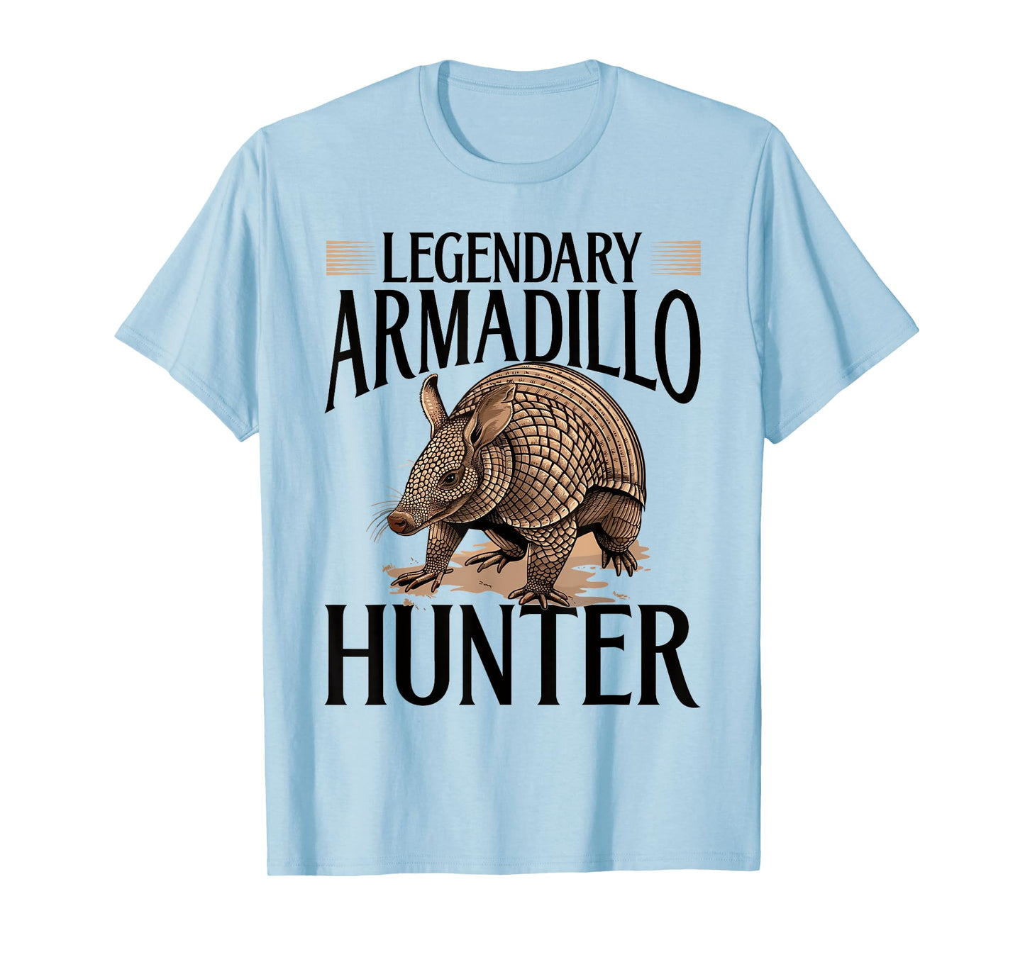 Funny Armadillo Animal Legendary Armadillo Hunter T-Shirt