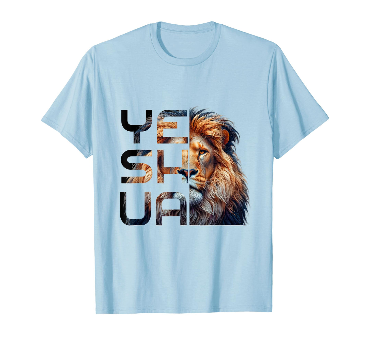Christian Religious Jesus The Lion Of Judah Yeshua Bible T-Shirt