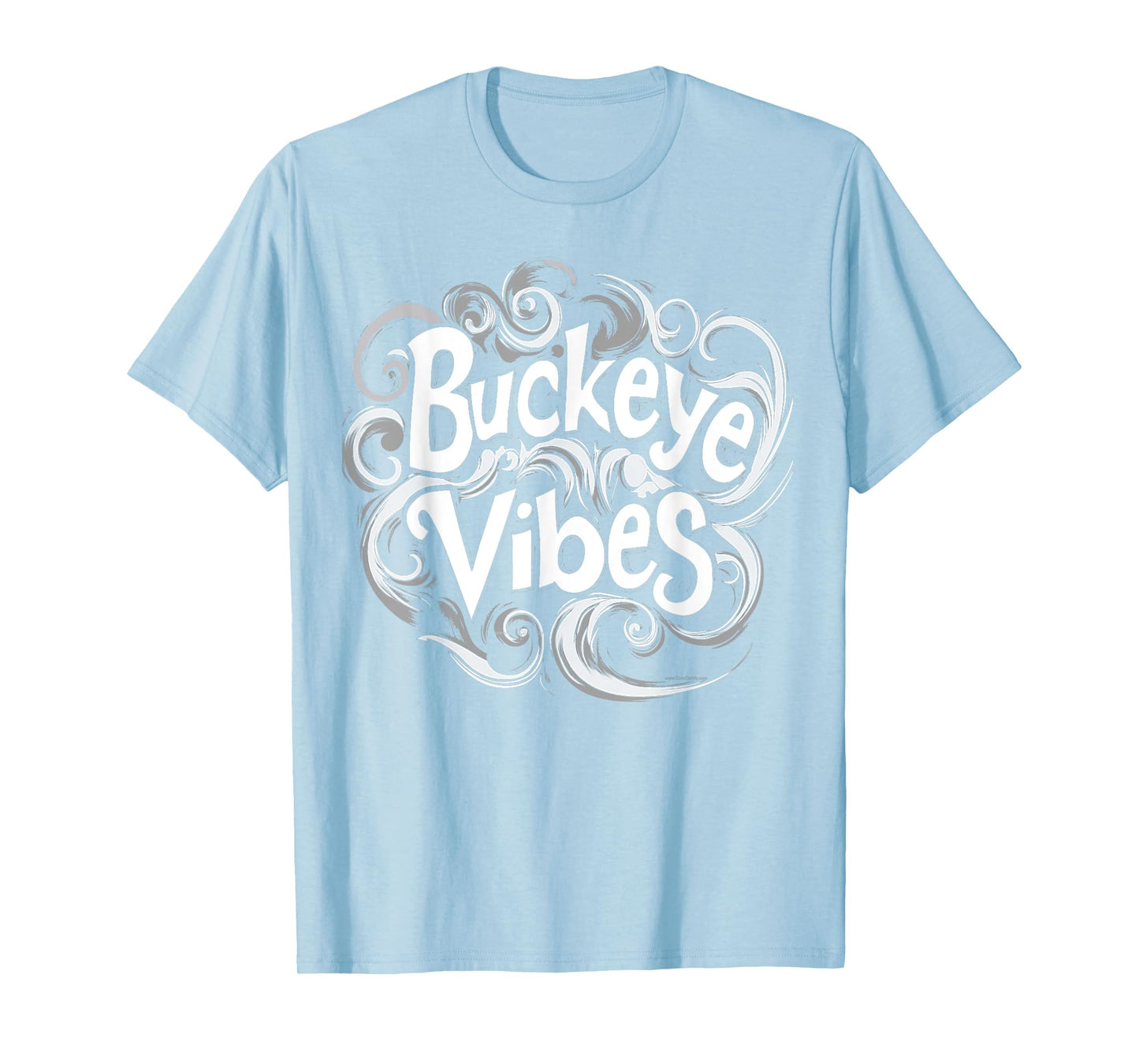 Buckeye Vibes Retro Groovy Ohio Home Buckeye Girl State T-Shirt