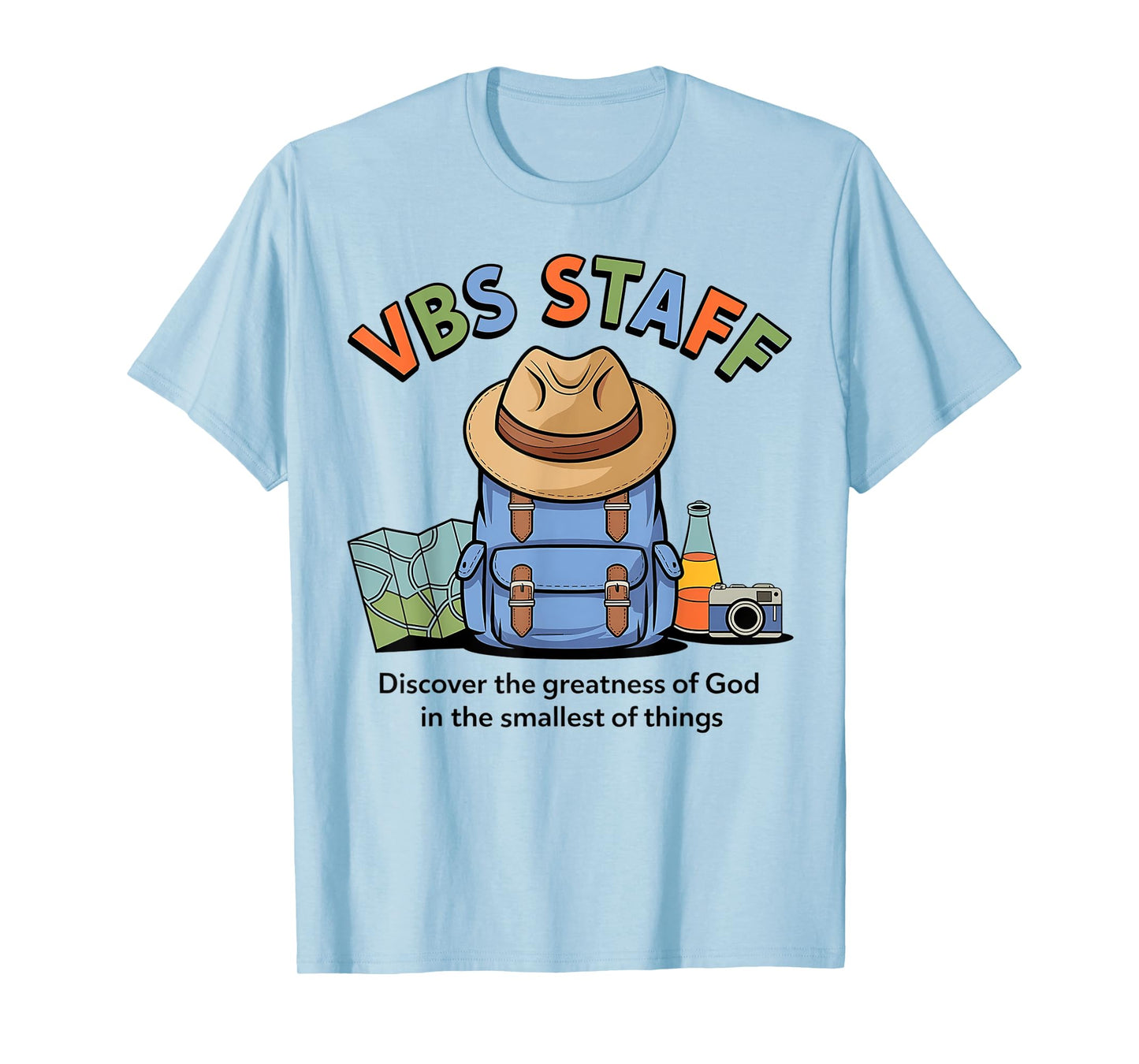 VBS Staff 2025 Adventure Magnified Smallest Insects VBS Team T-Shirt