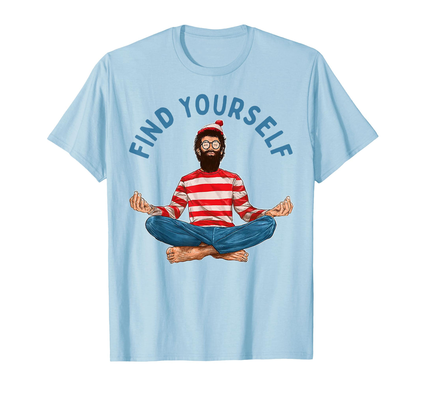 Find Yourself Funny Meditation T-Shirt
