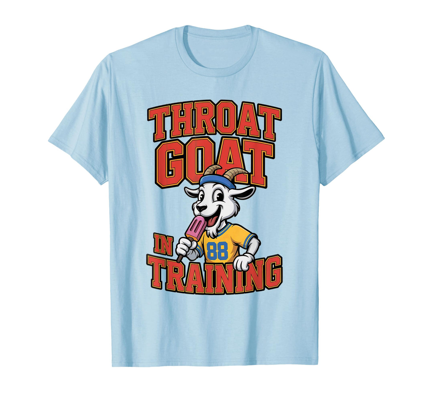 Embarrassing Shirt Funny Meme Throat Goat Gag Joke Humorous T-Shirt