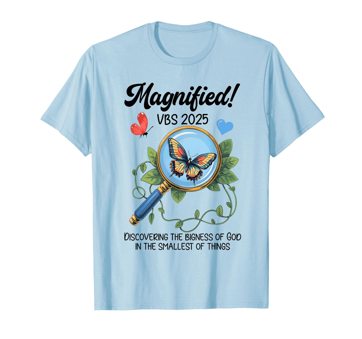 VBS 2025 Magnified Insects Adventure Vacation Bible School T-Shirt