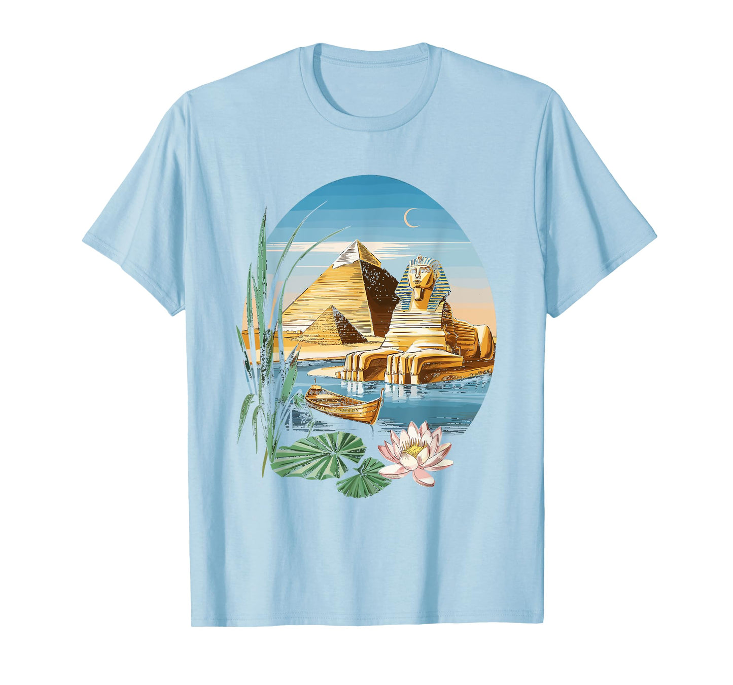 Ancient Egyptian History Symbols Art T-Shirt