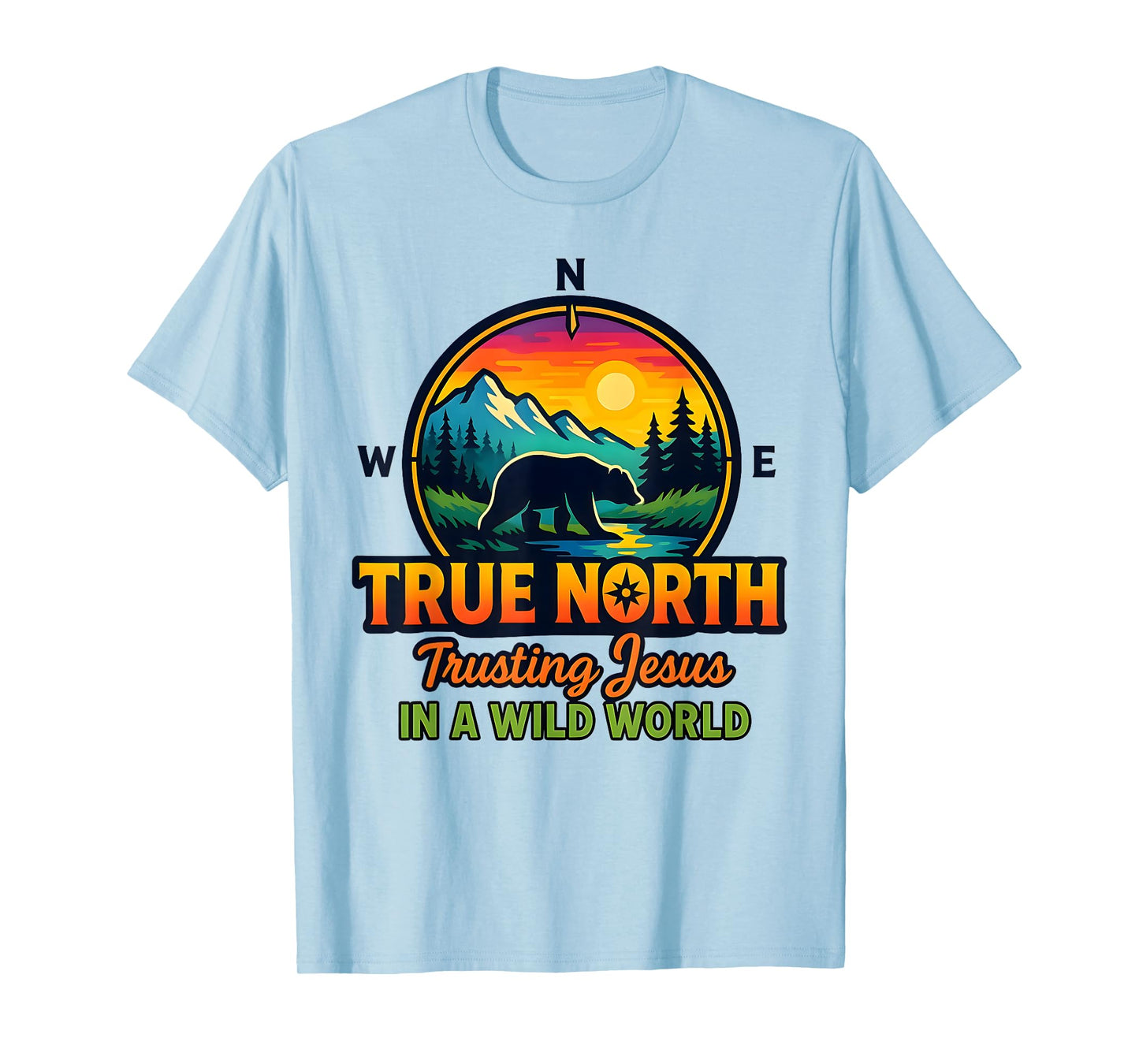 True North VBS 2025 Trusting Jesus Wilderness Christian T-Shirt