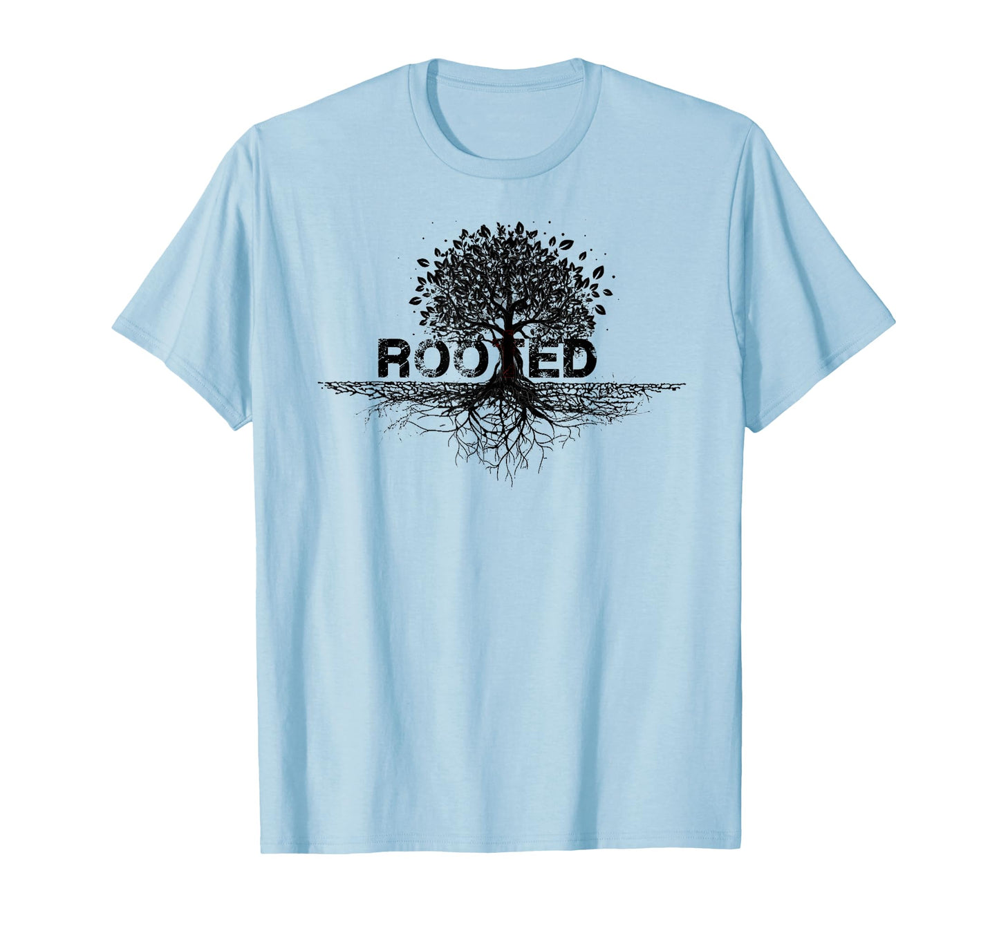 Rooted in Christ rooted & built up in Jesus Faith Christian T-Shirt