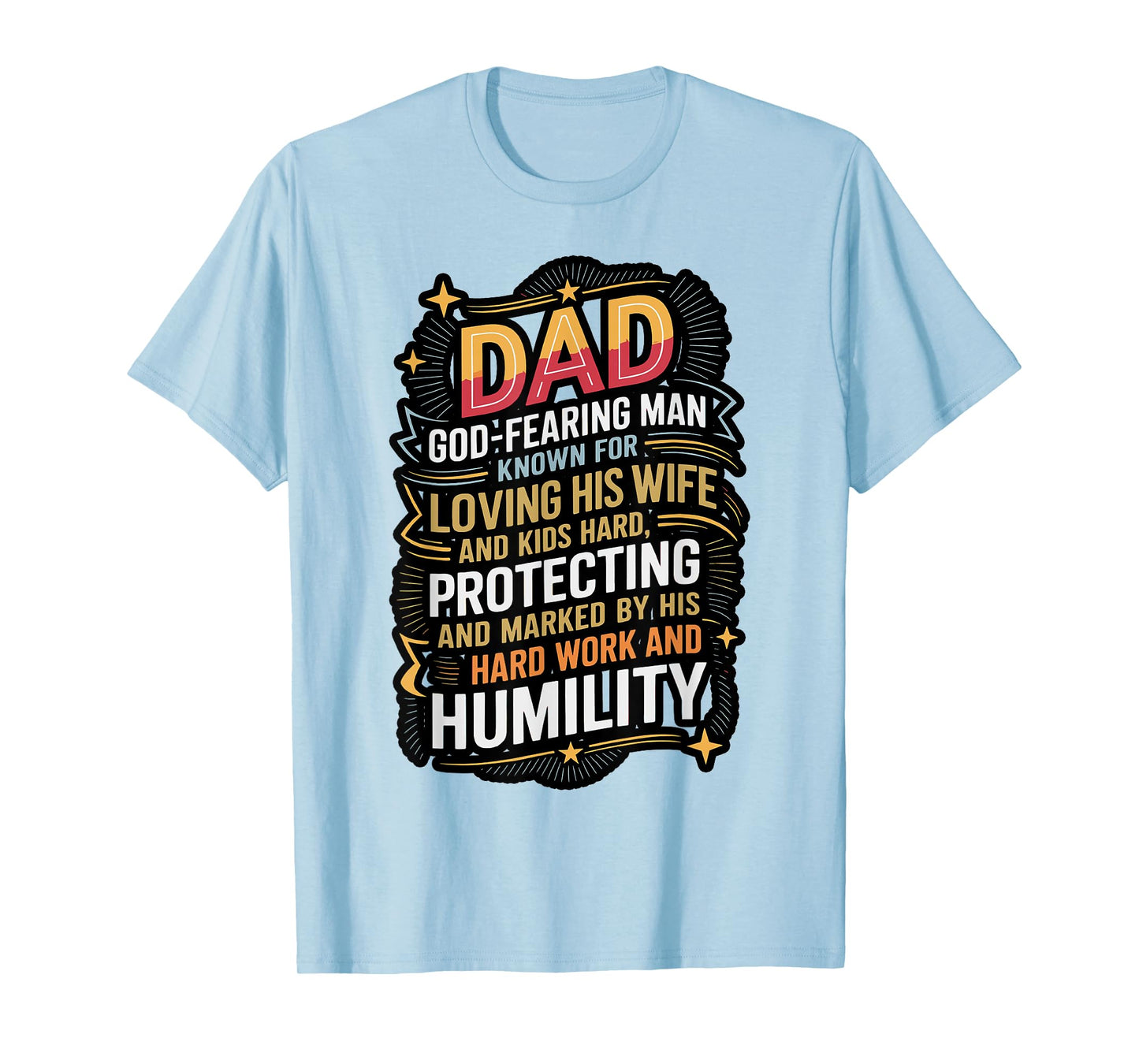 Christian Dad Definition God Religious Roman Catholic Father T-Shirt