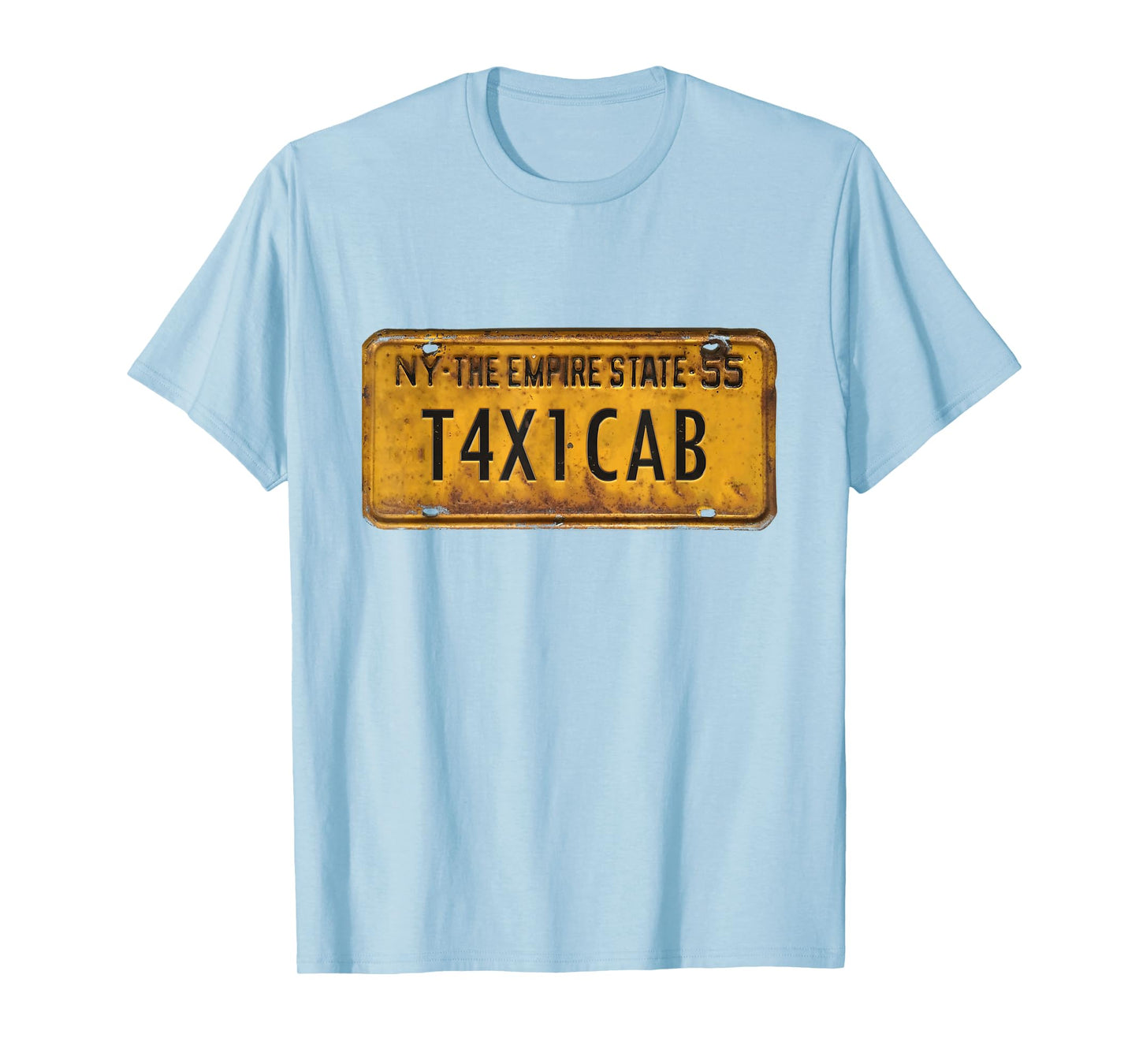 taxi cab License Number costume T-Shirt