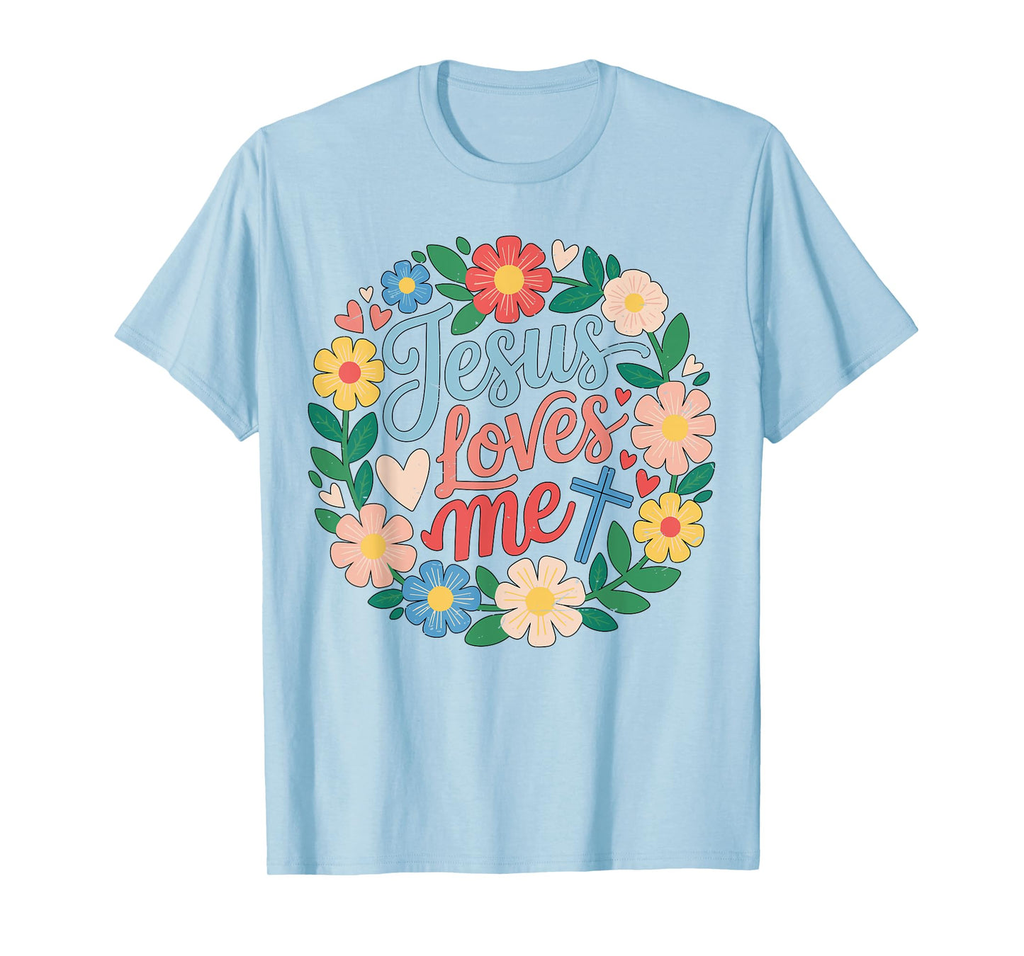 Toddler Girl Jesus Loves You Boho I Christian God Sister Mom T-Shirt
