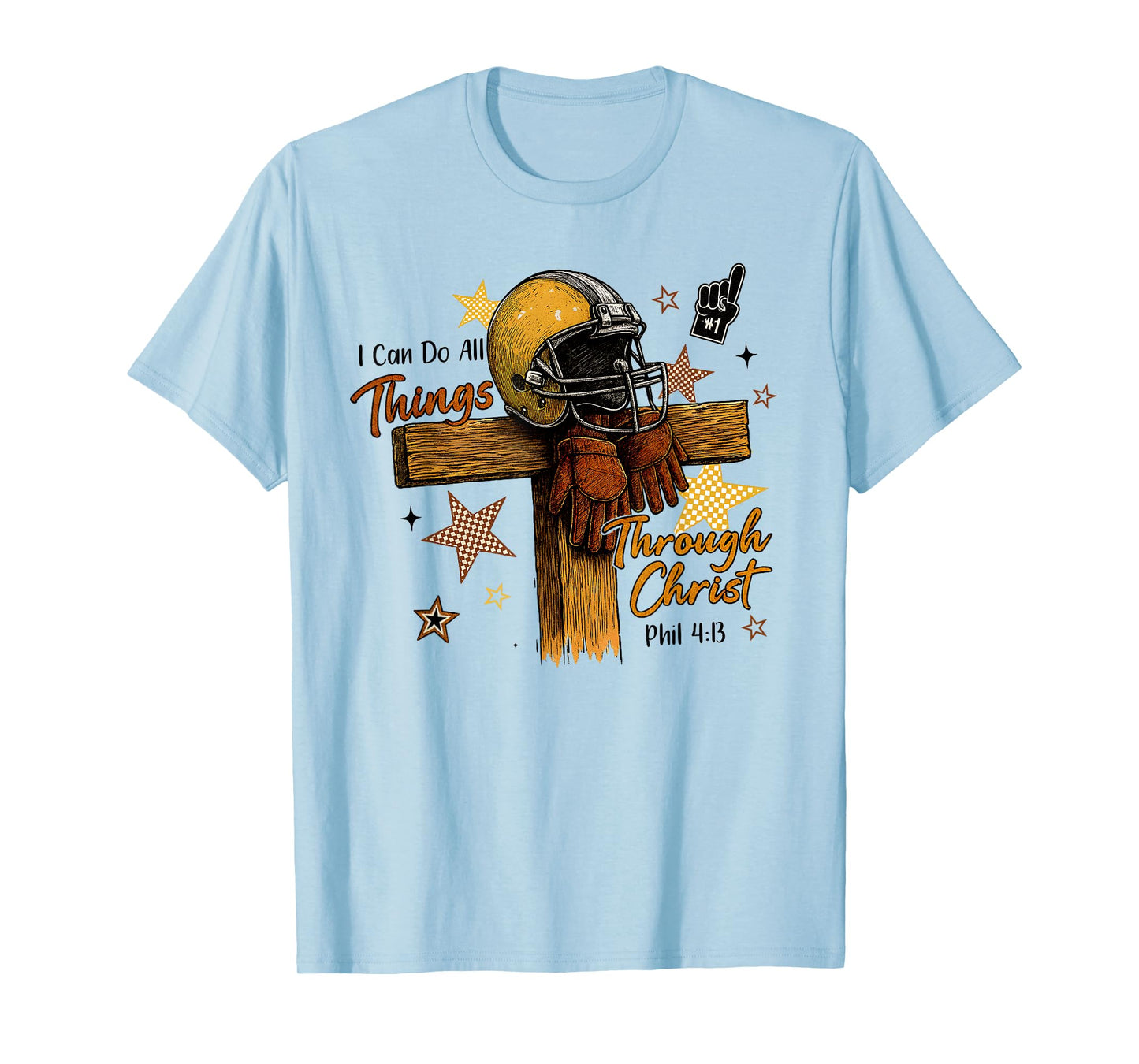 Autumn Pumpkin I Can Do All Things Through Christ, Phil 4:13 T-Shirt