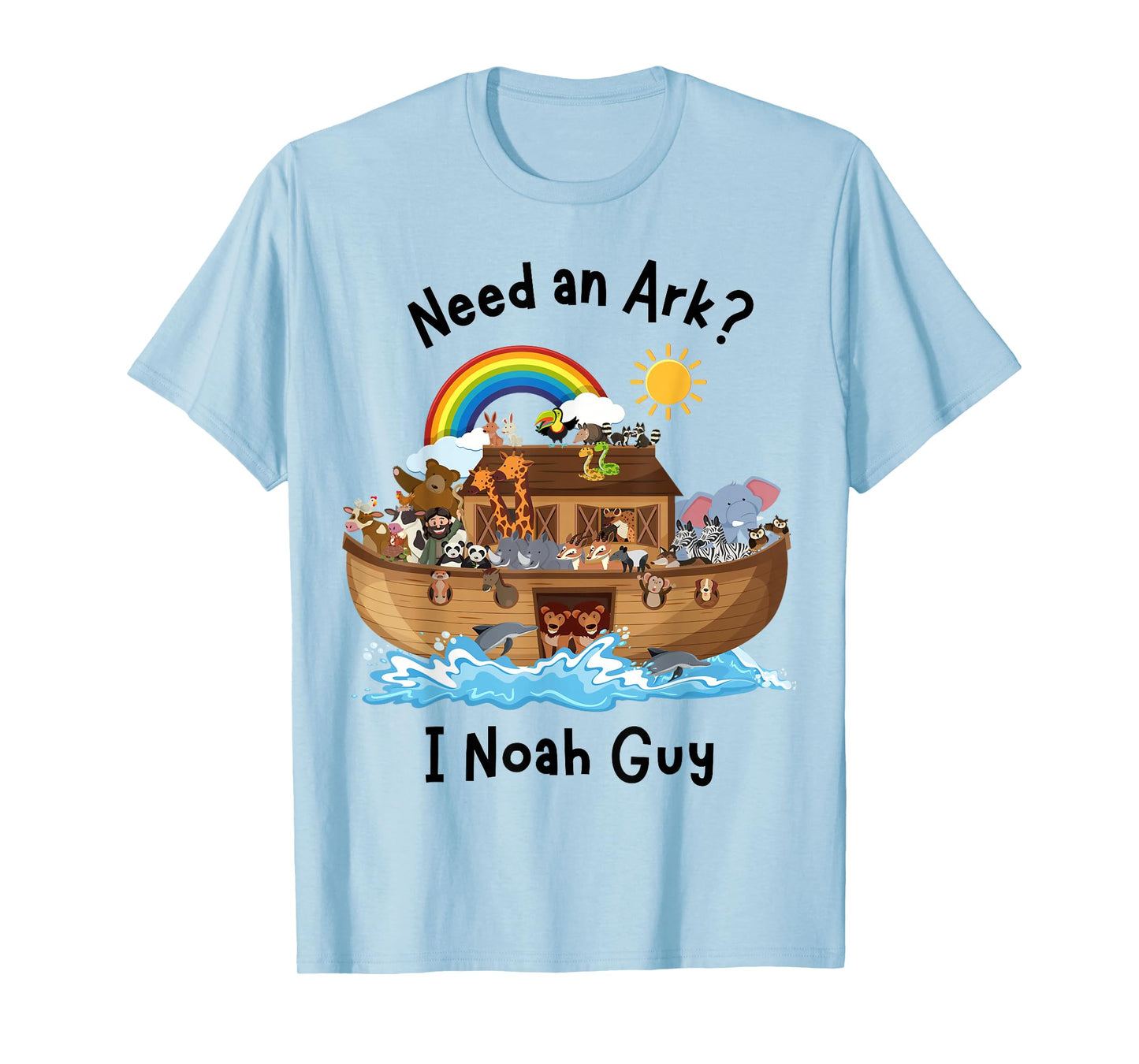 Christian Faith Noah's Ark Sunday School Student Teacher T-Shirt