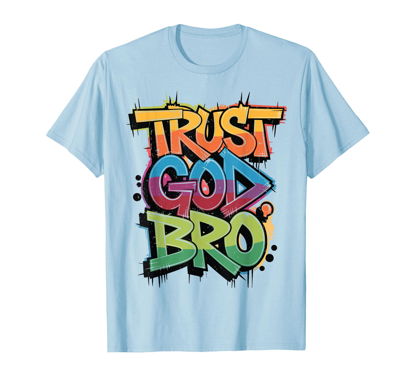 Youth Trust God Bro Funny Christian Boy Son Brother Toddler T-Shirt