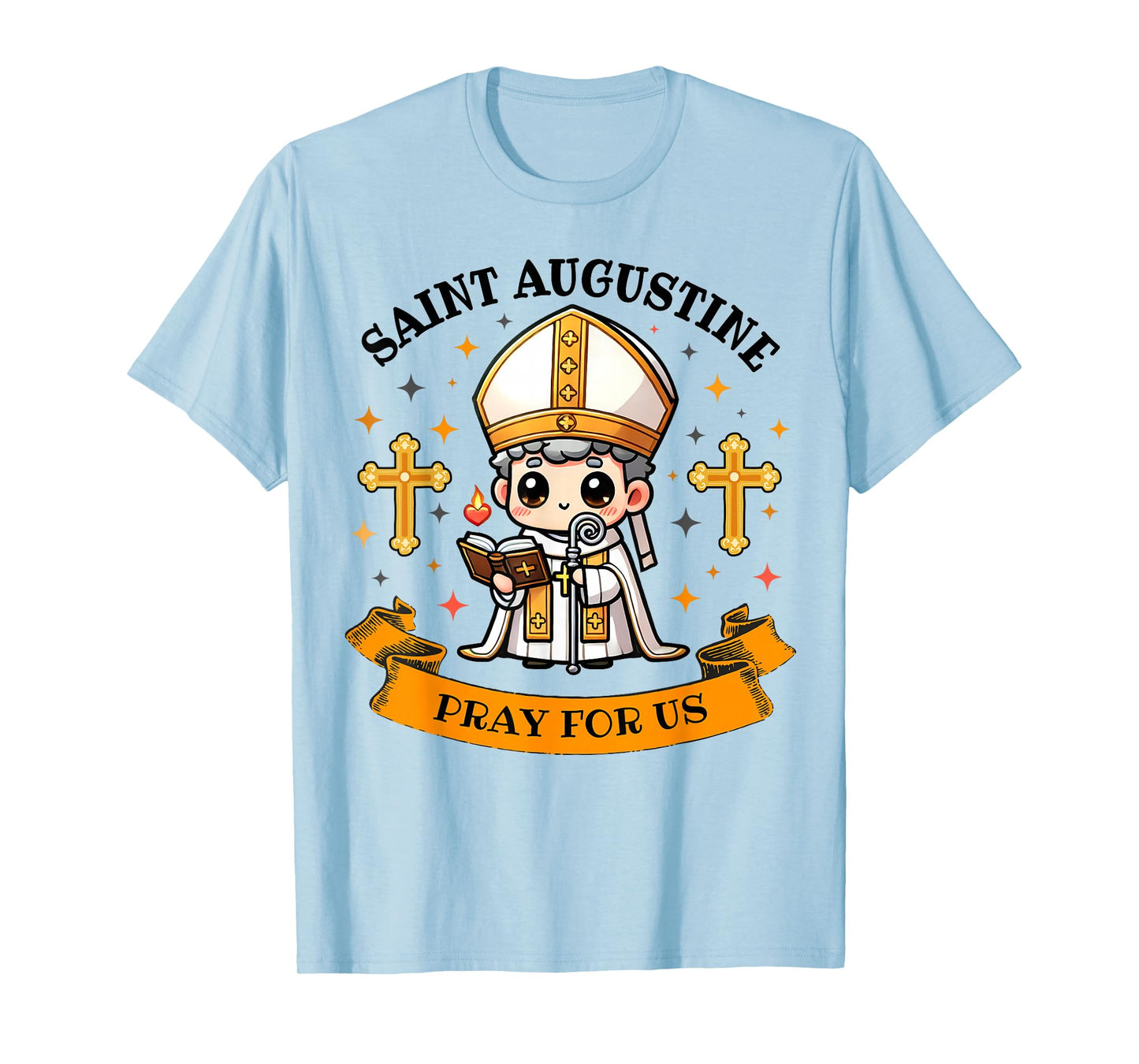 St Augustine of Hippo Catholic Bishop for Kids toddlers T-Shirt