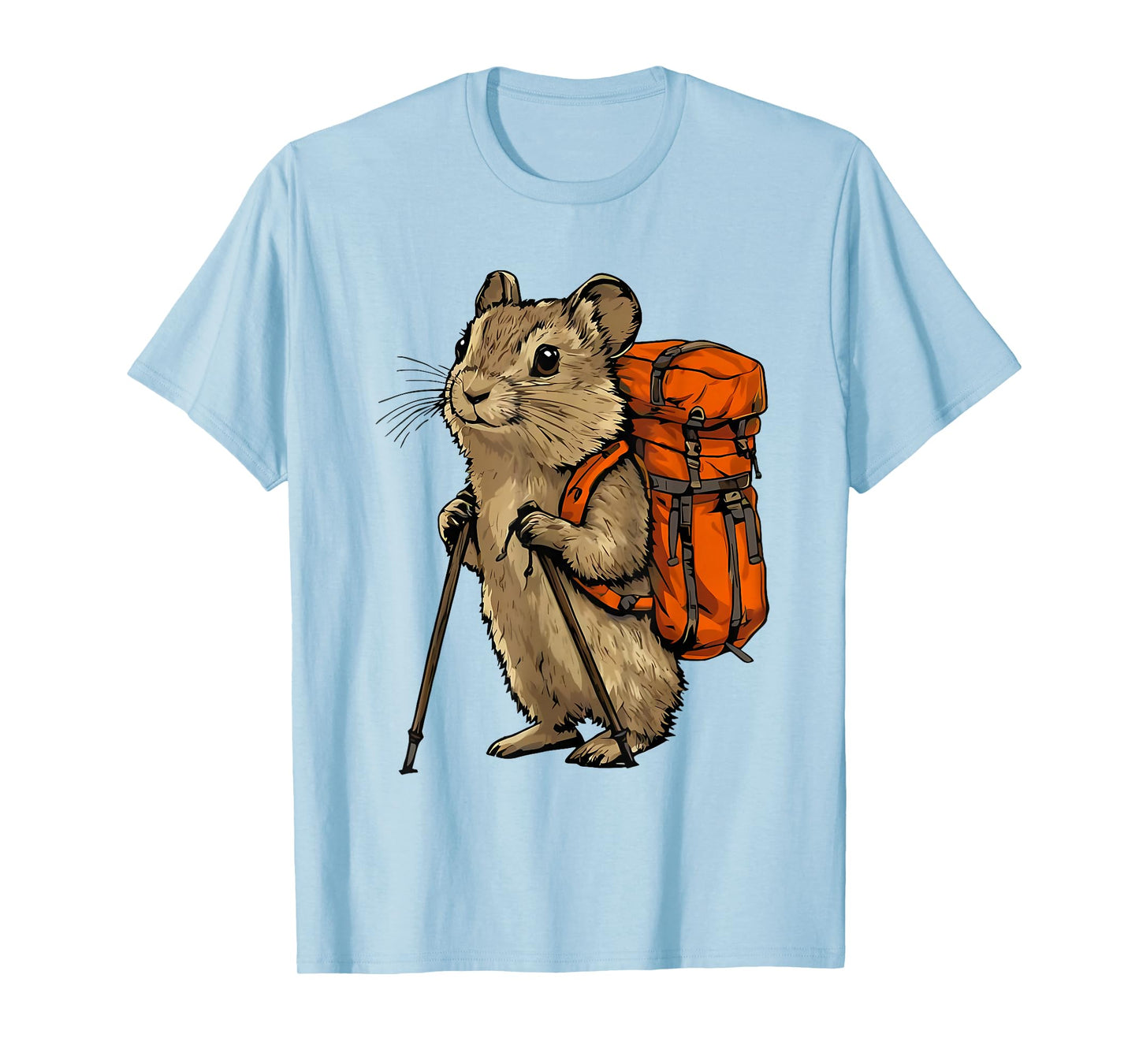 pikas Hiking Trail Funny T-Shirt