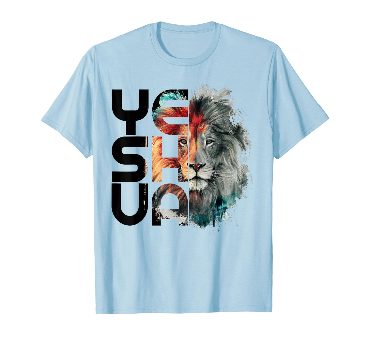 Lion And Yeshua Christian T-Shirt