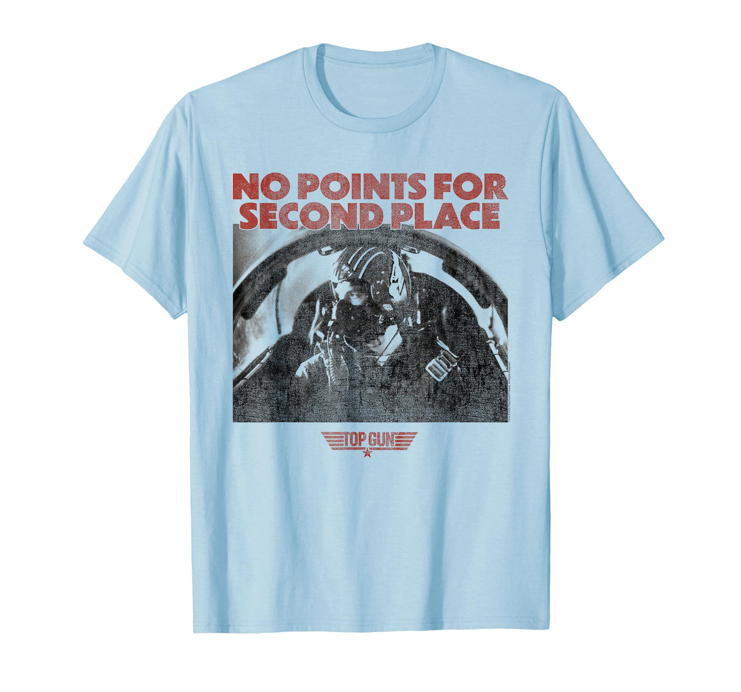 Top Gun No Points for Second Place Pilot Movie T-Shirt