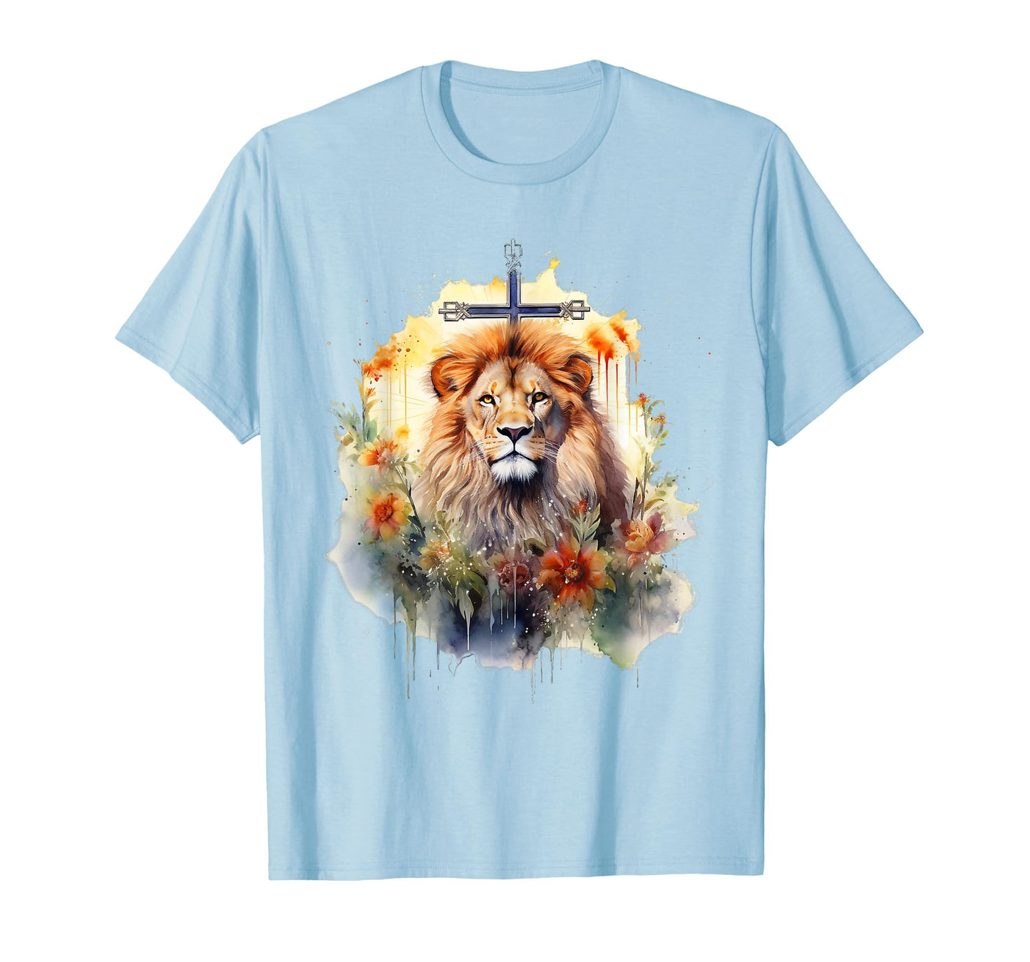 Lion of Judah Jesus Yeshua Faith Christian T-Shirt
