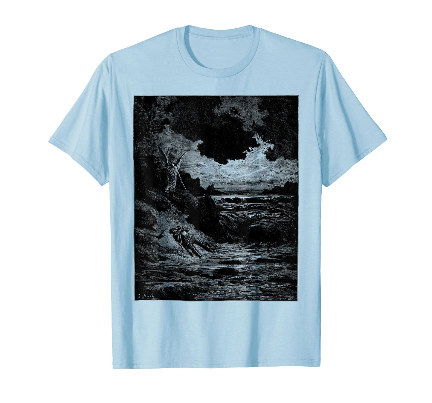 Gustave Dore Illustrations Dante Alighieri Divine Comedy T-Shirt