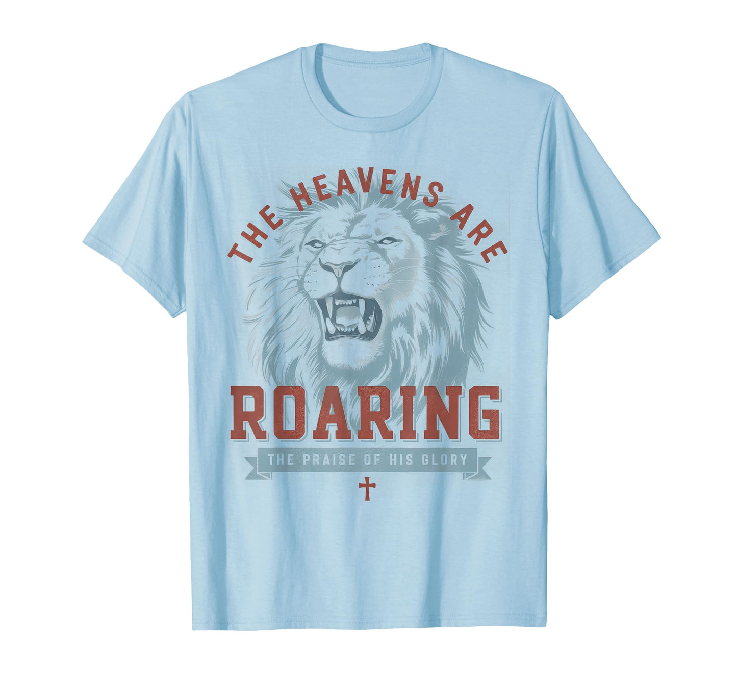 Boho Christian The Heavens Are Roaring Bible Verse Faith T-Shirt