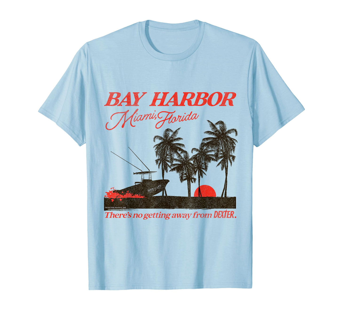 Official Dexter TV Show Bay Harbor T-Shirt