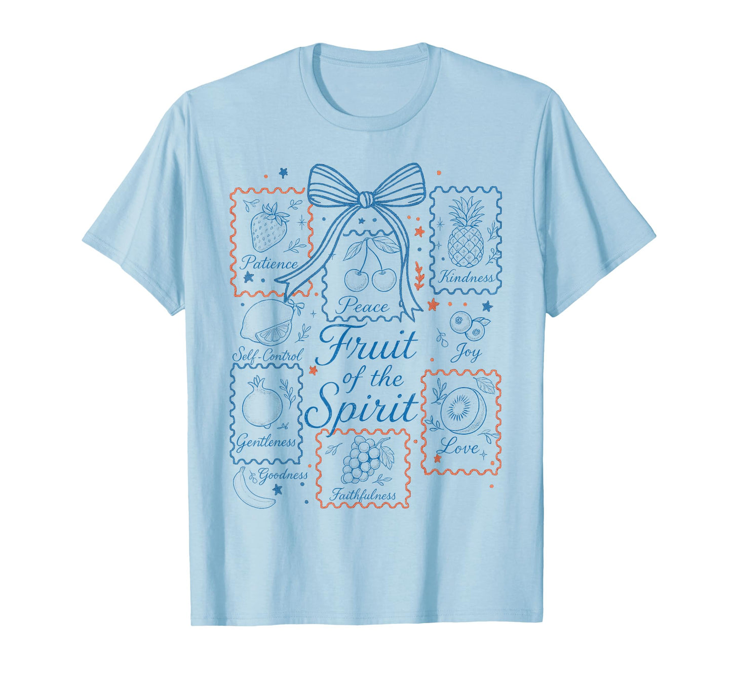 Fruit of the Spirit Christian Religious Bible Verse BD Girl T-Shirt