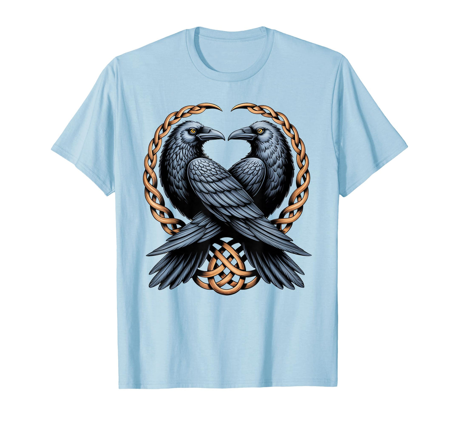Retro Odin's Raven Northman Valhalla Norse Mythology T-Shirt