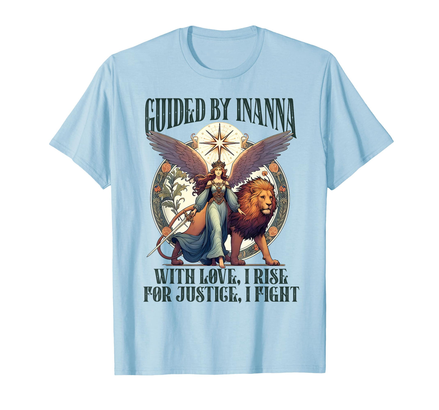 Inanna Goddess Mesopotamian Mythology Guided By Inanna T-Shirt