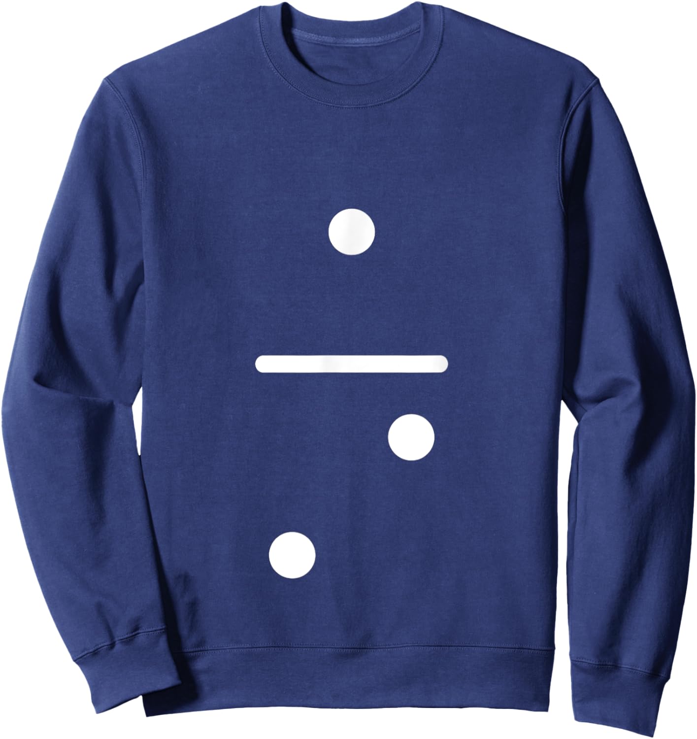 Domino Game 1 2 Dots Matching Halloween Group Costume Sweatshirt - Sweatshirt | Navy
