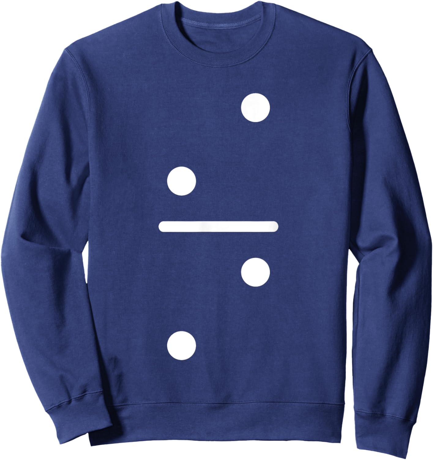 Domino Game 2 2 Dots Matching Halloween Group Costume Sweatshirt - Sweatshirt | Navy