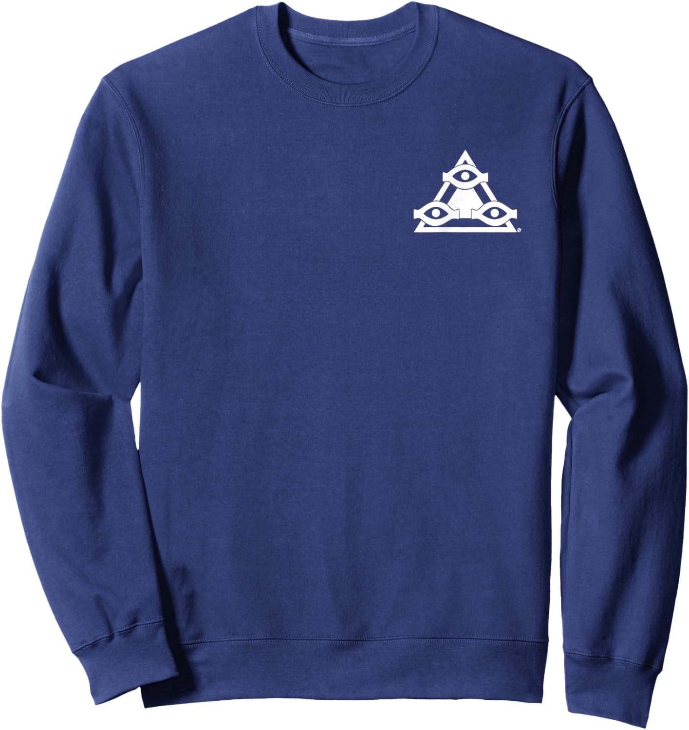 Vampire: The Masquerade Salubri Icon White Sweatshirt - Sweatshirt | Navy