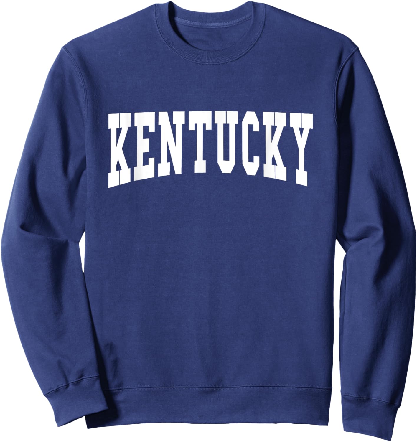 Kentucky - Throwback Design Sweatshirt - Sweatshirt | Navy