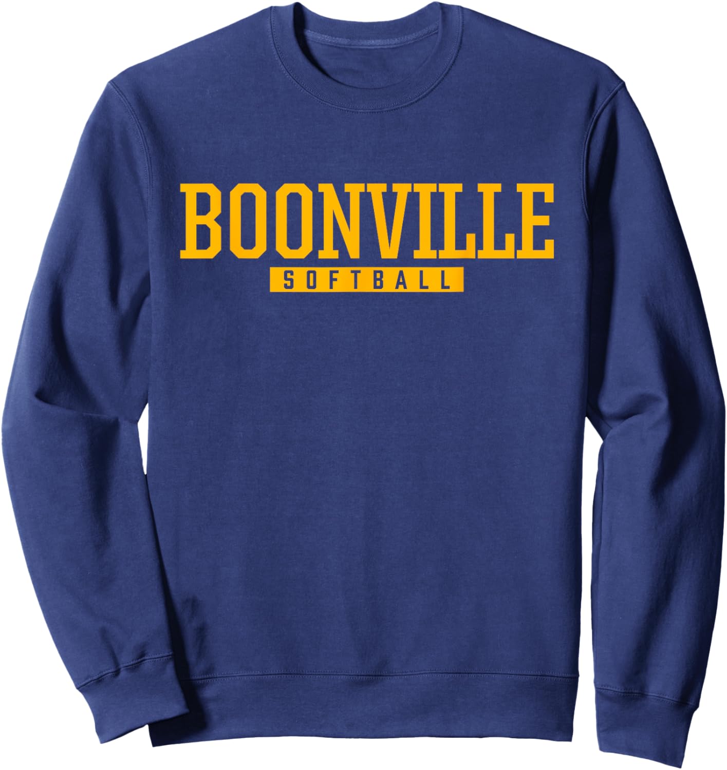 Boonville High School Softball Sweatshirt - Sweatshirt | Navy