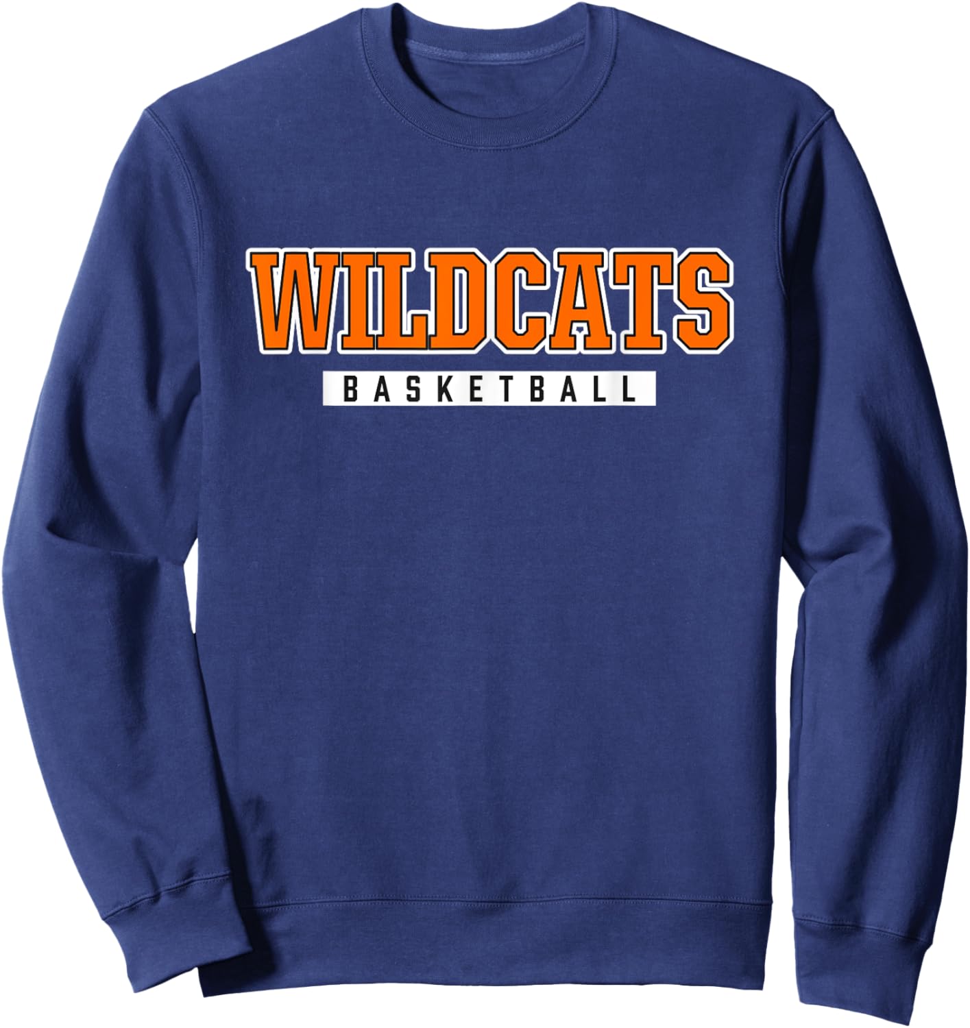 Wildcats Basketball Los Gatos High School Sweatshirt - Sweatshirt | Navy