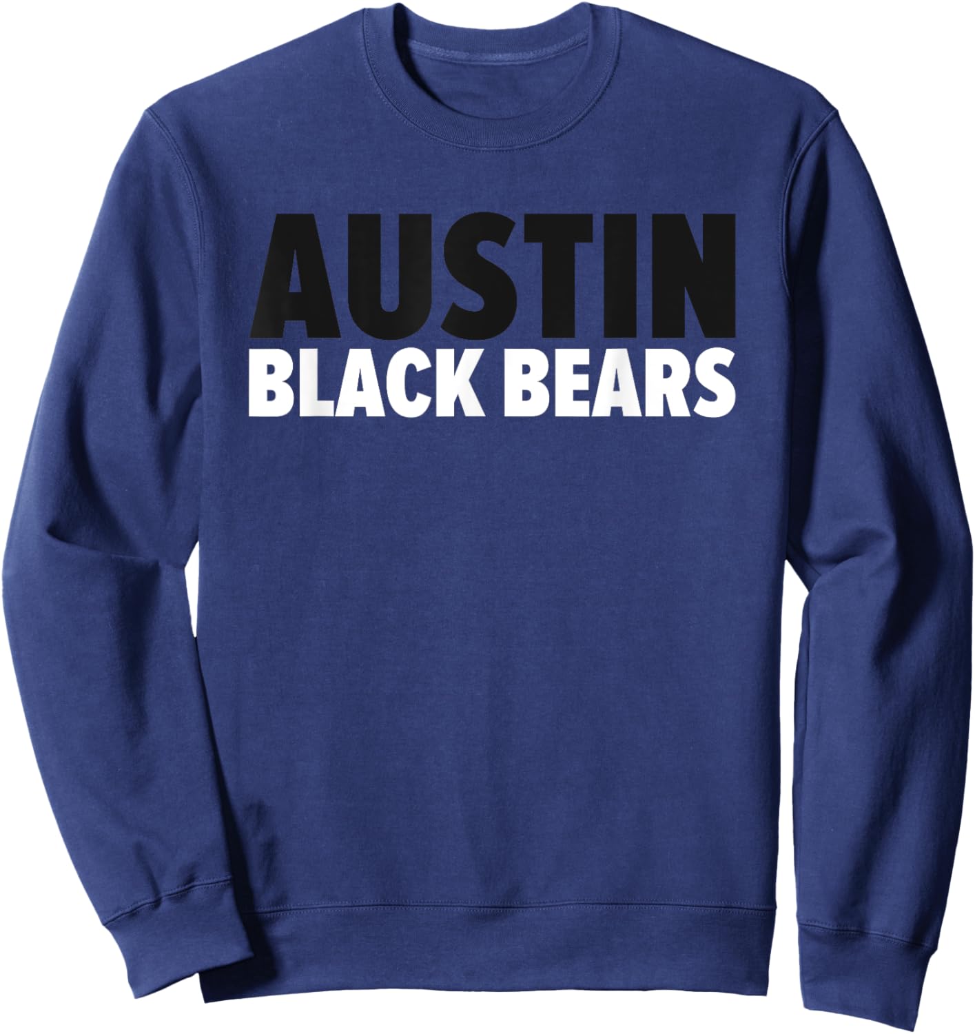 Austin Black Bears Bold Sweatshirt - Sweatshirt | Navy